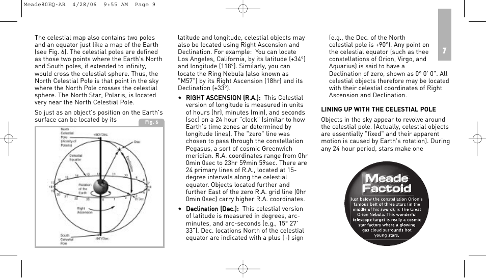 Meade Instruments 80EQ-AR User Manual | Page 8 / 22