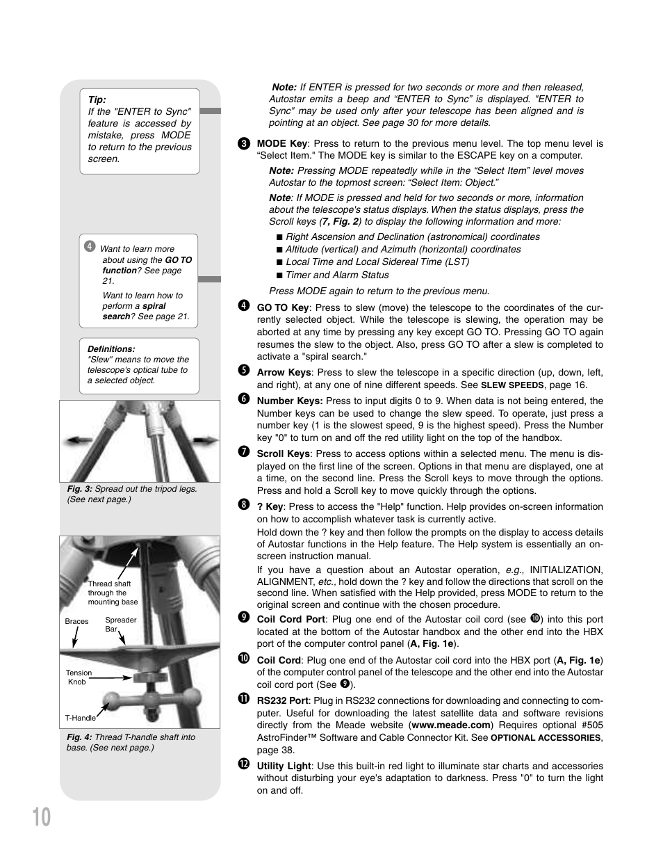 Meade Instruments LXD75 User Manual | Page 10 / 67