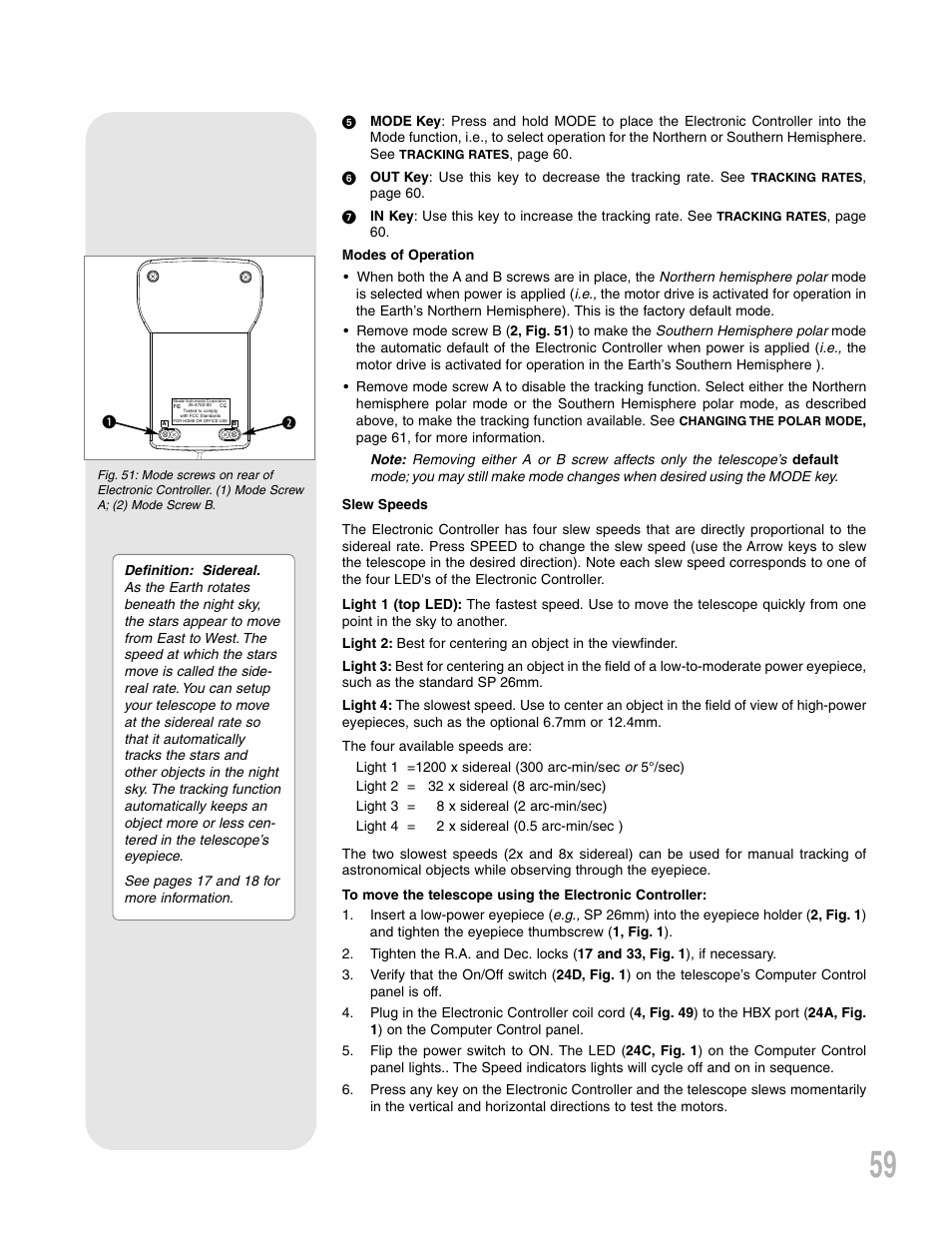 Meade Instruments LXD75 User Manual | Page 59 / 67