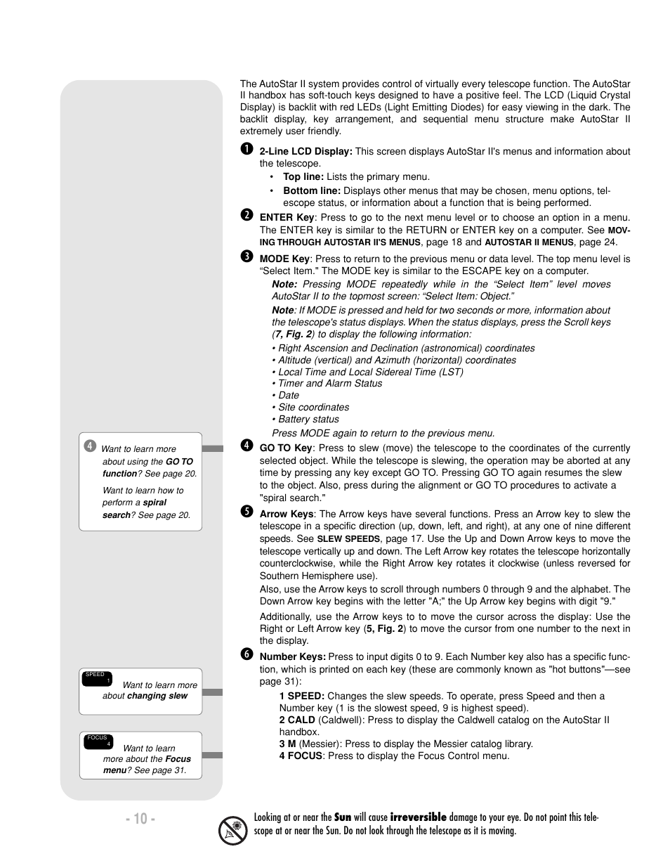 Meade Instruments LX200-R User Manual | Page 10 / 76