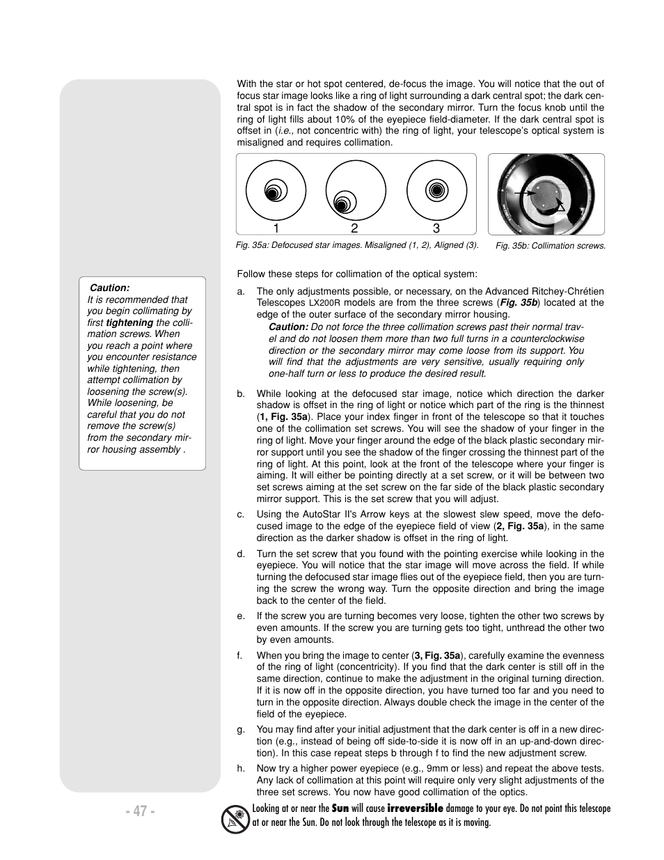 Meade Instruments LX200-R User Manual | Page 47 / 76