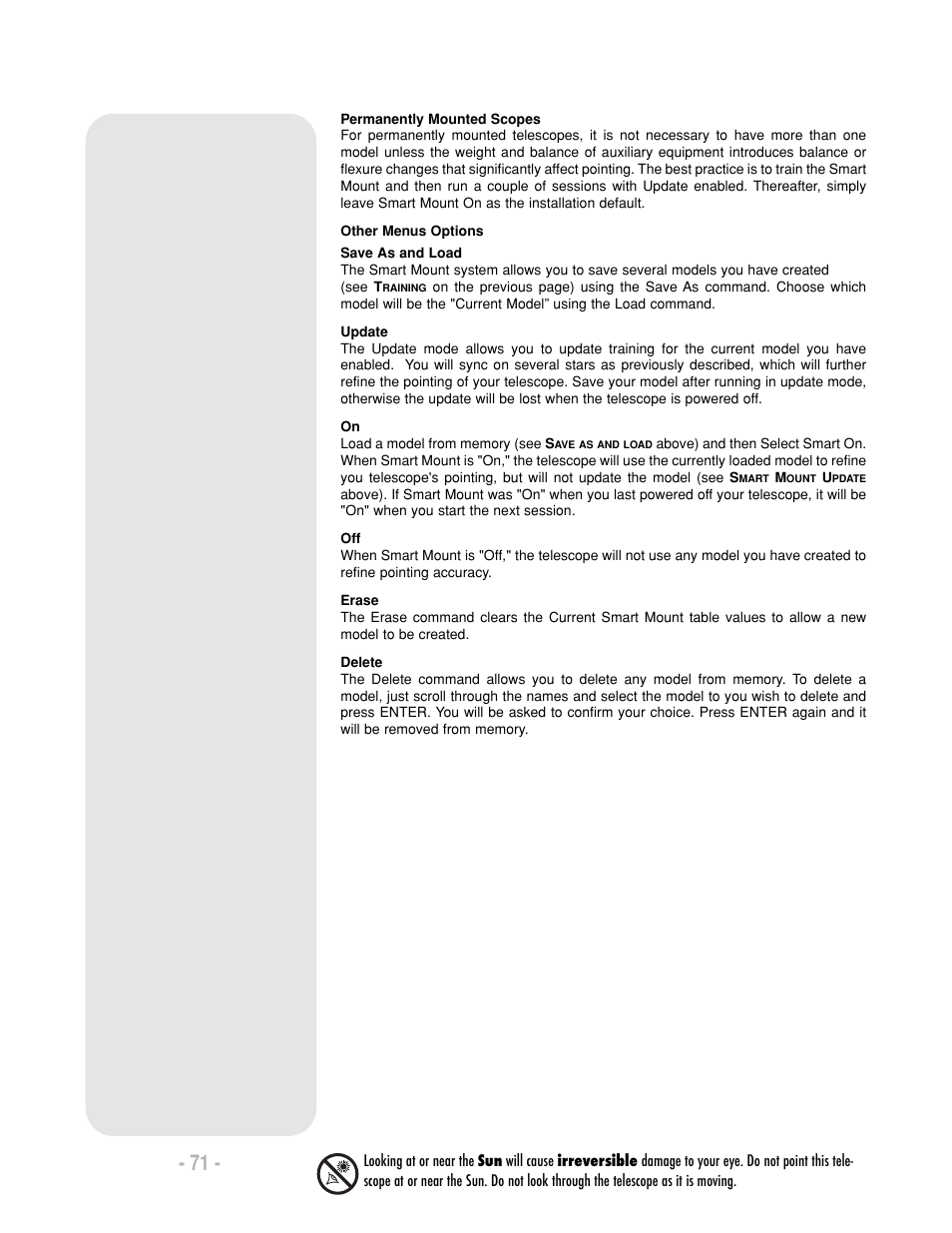 Meade Instruments LX200-R User Manual | Page 71 / 76