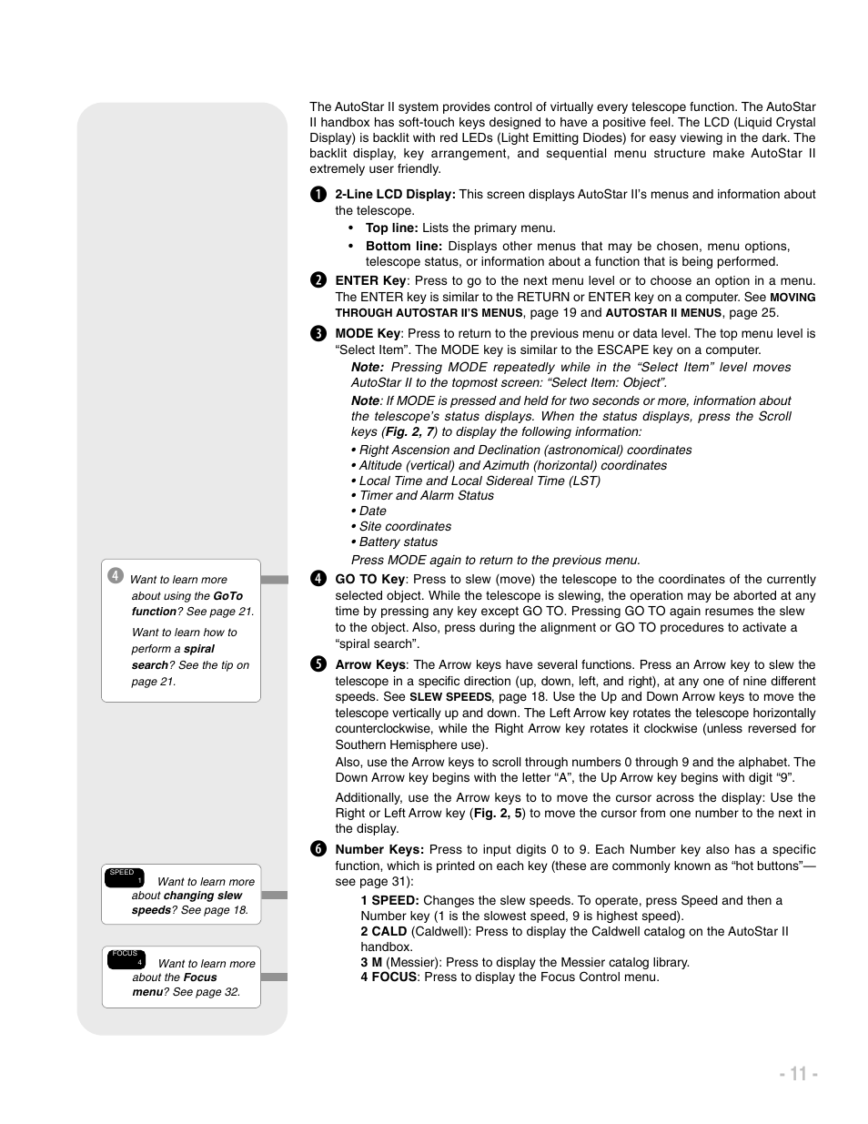 Meade Instruments LX200 ACF User Manual | Page 11 / 76