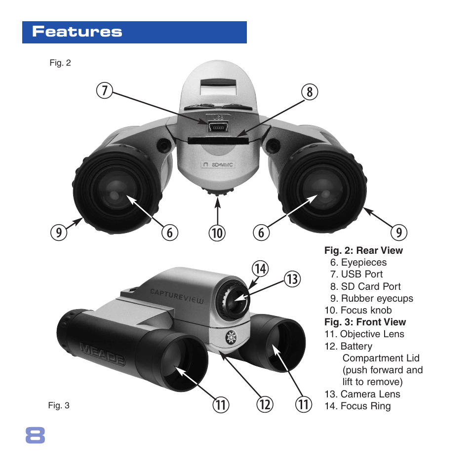 81) g g j, Hi j | Meade Instruments CV-2 User Manual | Page 8 / 32