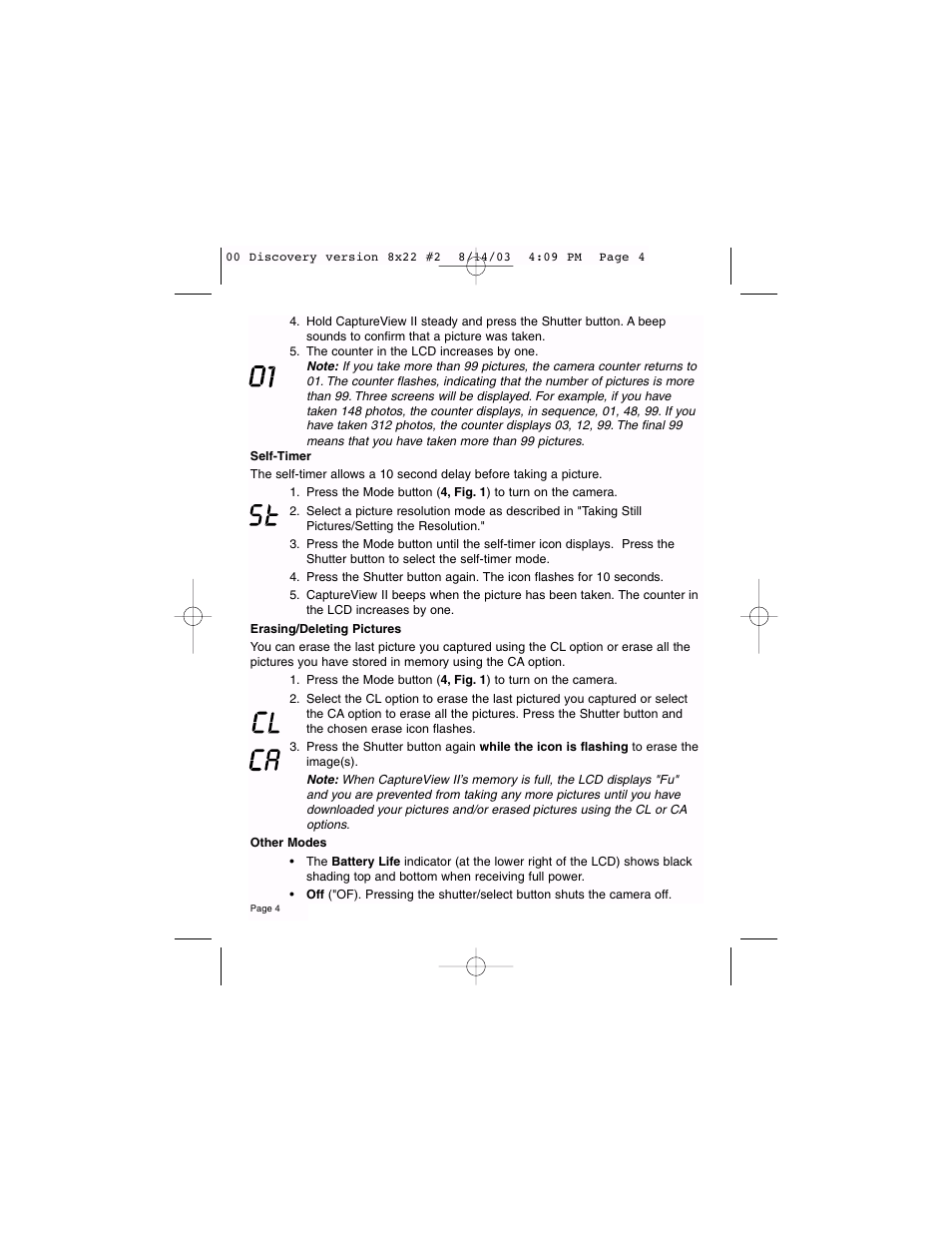 Meade Instruments Binocular and Digital Camera User Manual | Page 4 / 10