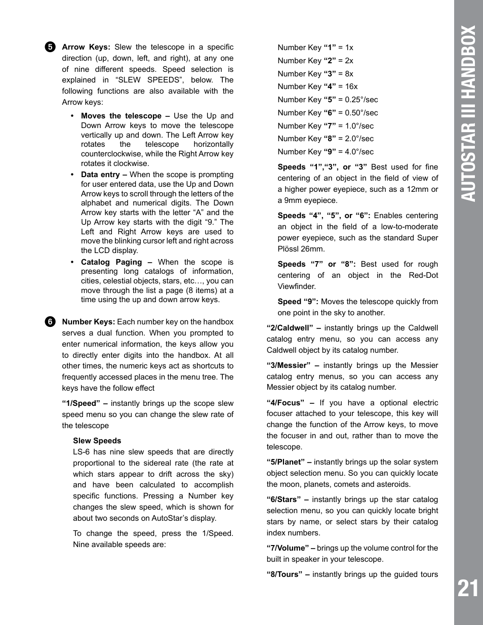 Autost ar iii handbo x | Meade Instruments 6" LS-6 ACF User Manual | Page 21 / 45