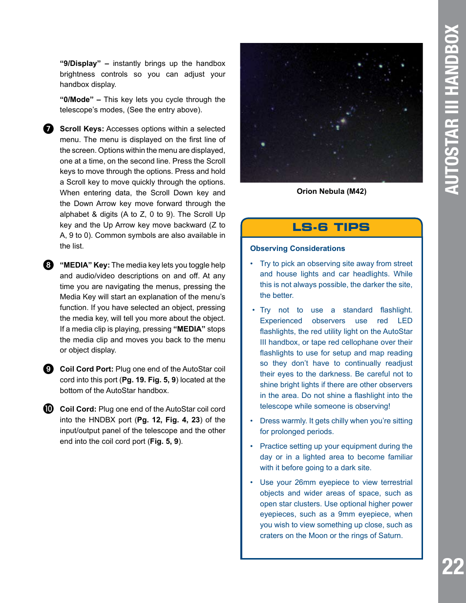 Autost ar iii handbo x | Meade Instruments 6" LS-6 ACF User Manual | Page 22 / 45