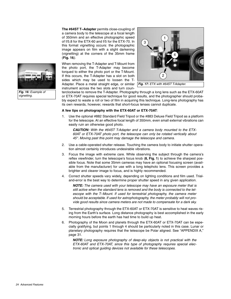 Meade Instruments ETX 60AT User Manual | Page 24 / 40