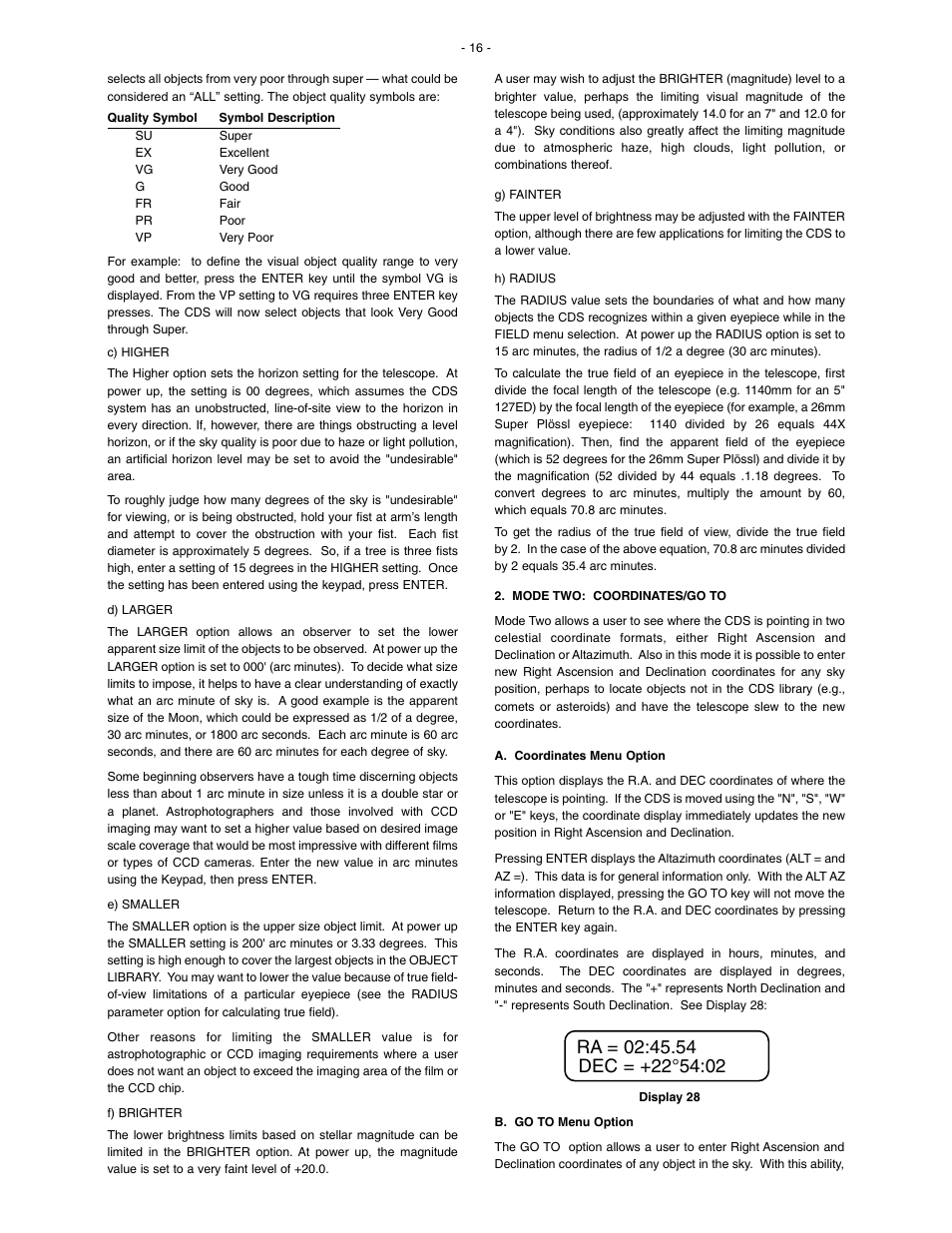 Meade Instruments 1697 Computer Drive System For LXD 650 and LXD 750 Mounts - Part 1 User Manual | Page 16 / 19