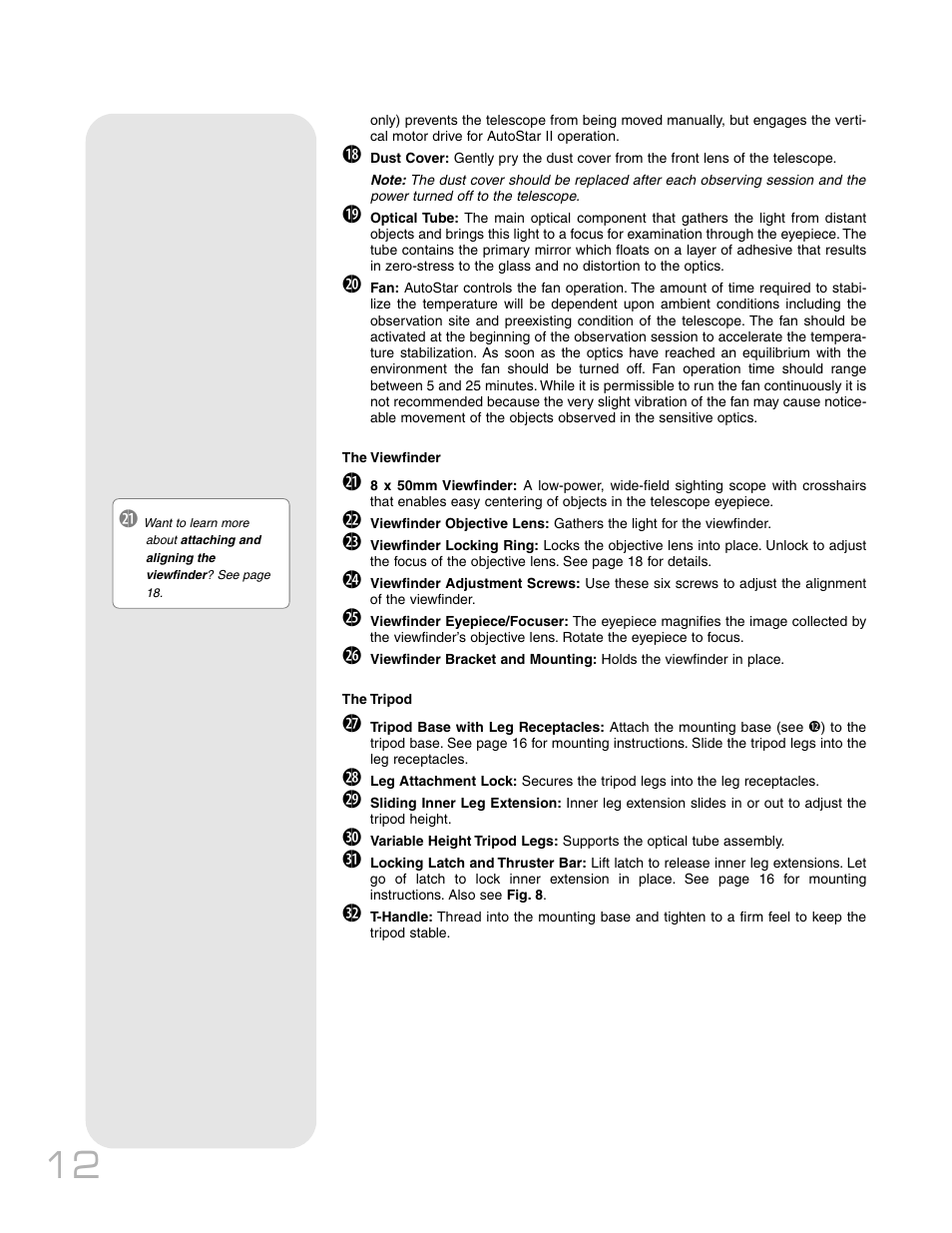 Meade Instruments RCX400 User Manual | Page 12 / 76