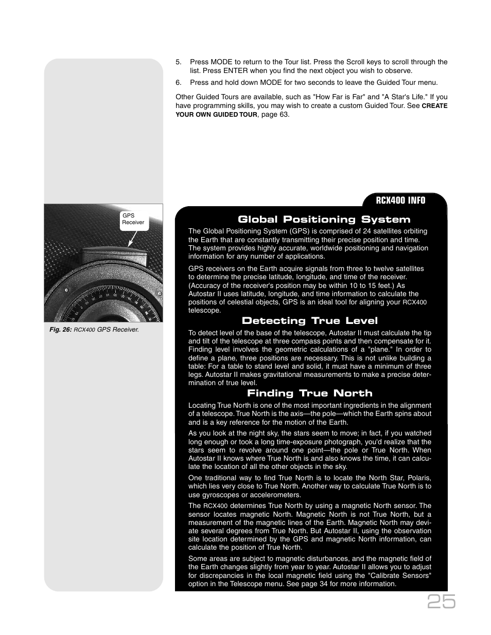 Meade Instruments RCX400 User Manual | Page 25 / 76