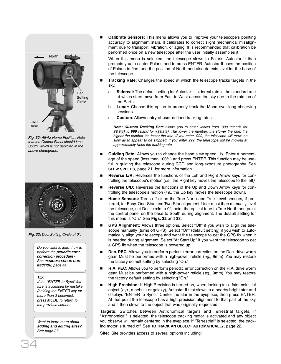 Meade Instruments RCX400 User Manual | Page 34 / 76