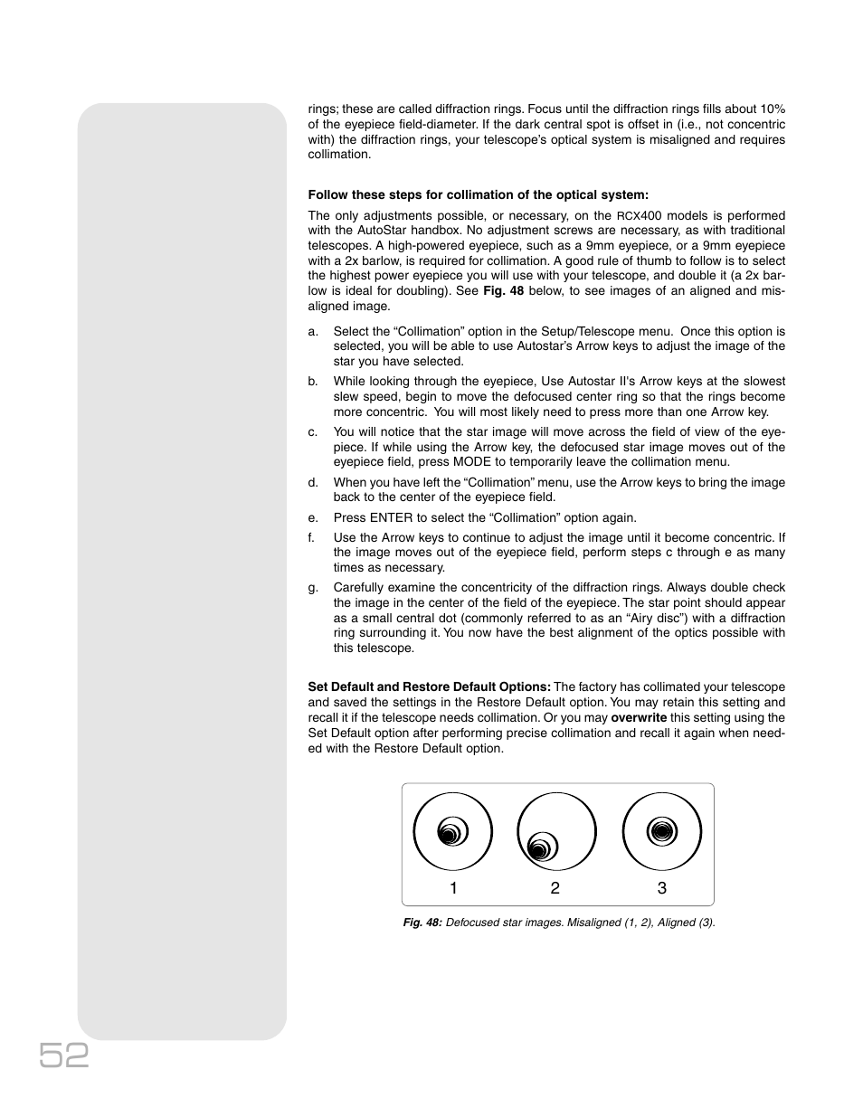 Meade Instruments RCX400 User Manual | Page 52 / 76