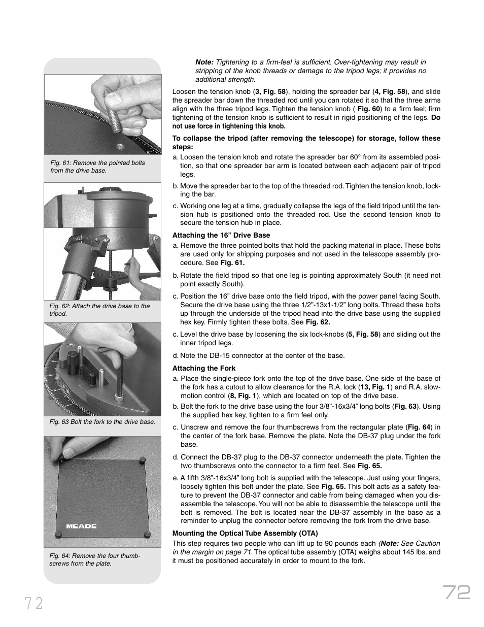 Meade Instruments RCX400 User Manual | Page 72 / 76