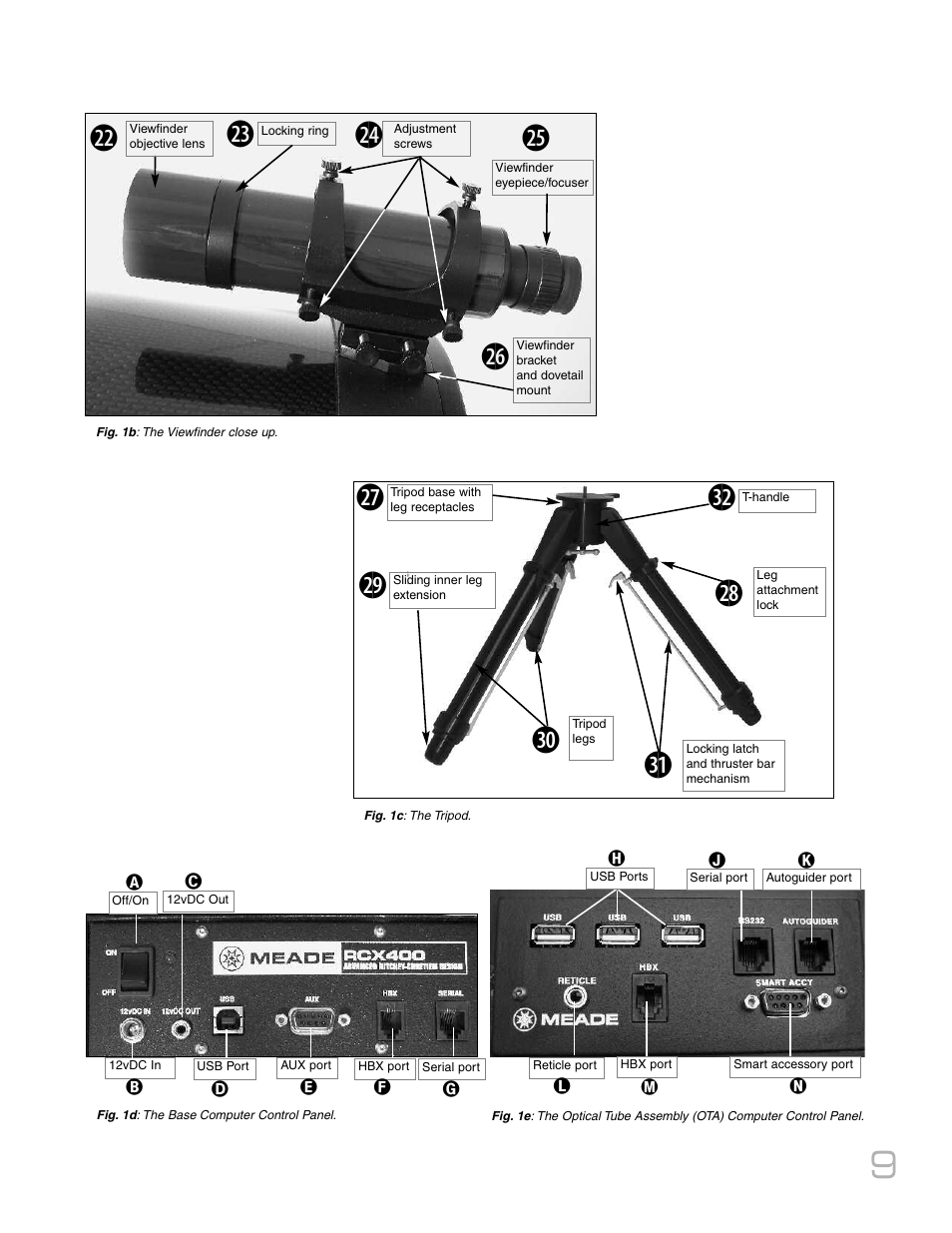 Meade Instruments RCX400 User Manual | Page 9 / 76