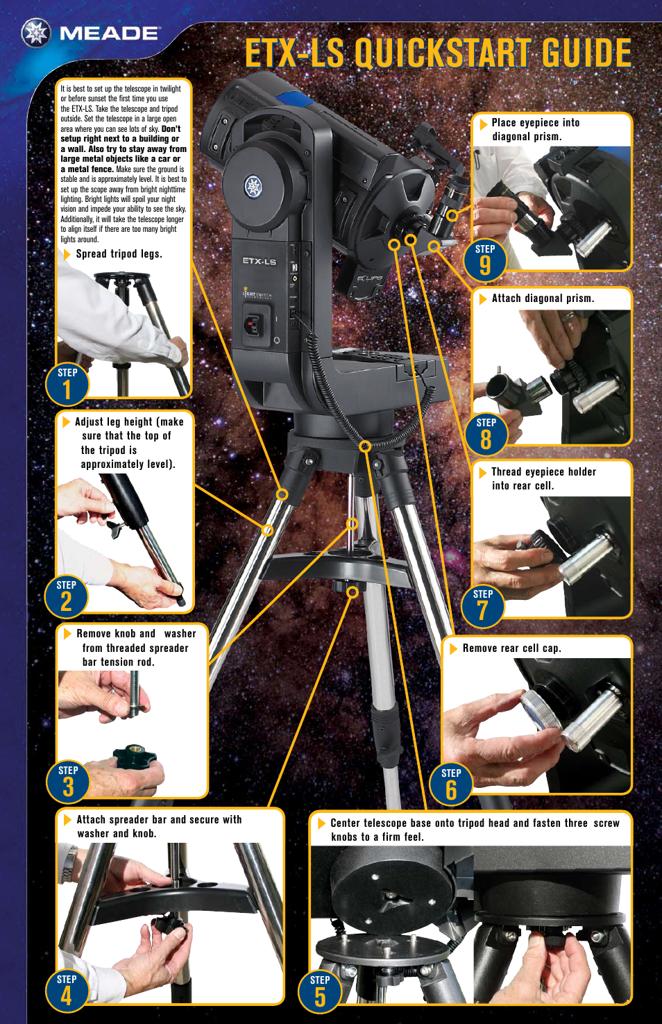 Meade Instruments ETX-LS User Manual | 2 pages