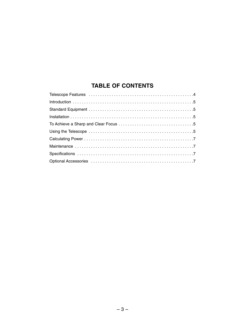 Meade Instruments Telestar 40AZ-T User Manual | Page 3 / 8