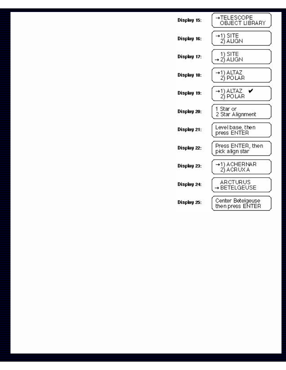 Meade Instruments LX200 User Manual | Page 25 / 93