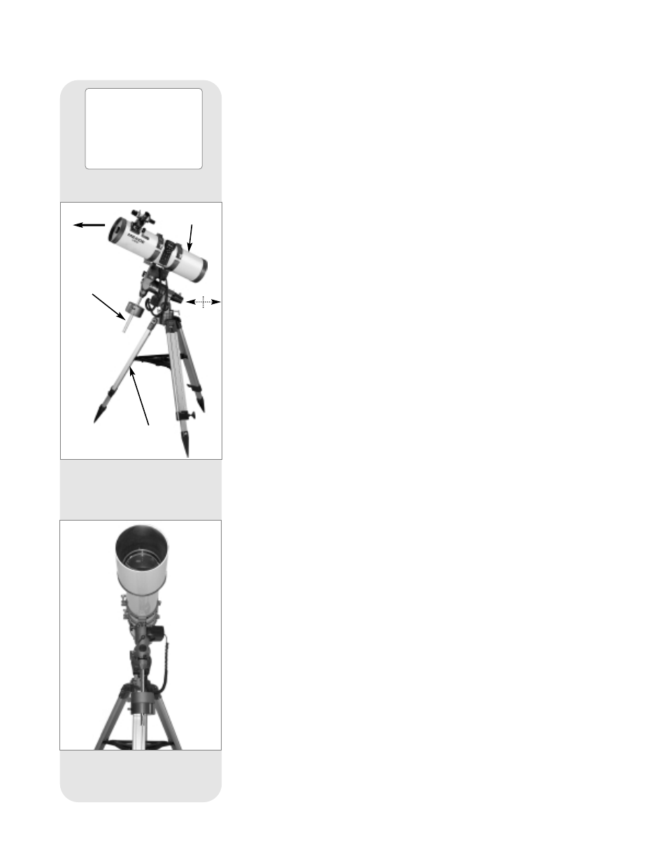 Observe the moon, Tracking objects, Setting the polar home position | Meade Instruments LXD55 User Manual | Page 17 / 64