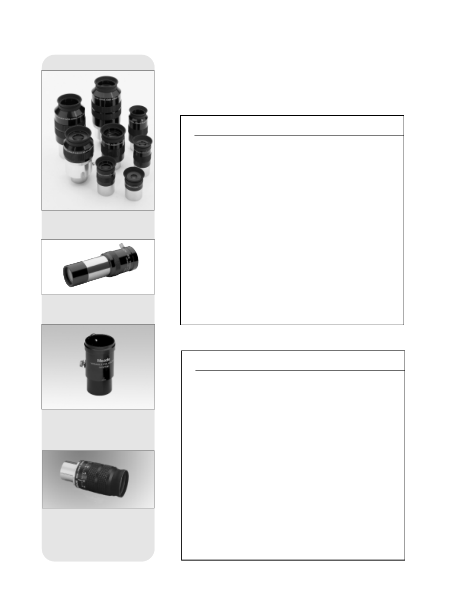 Optional accessories | Meade Instruments LXD55 User Manual | Page 37 / 64
