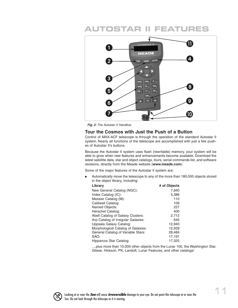 Meade Instruments 20 MAX-ACF User Manual | Page 11 / 60
