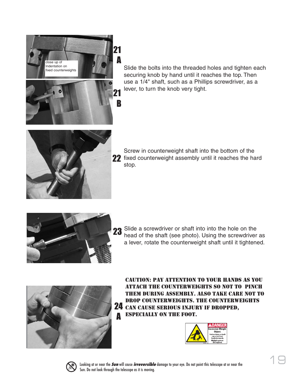 22 24 a | Meade Instruments 20 MAX-ACF User Manual | Page 19 / 60