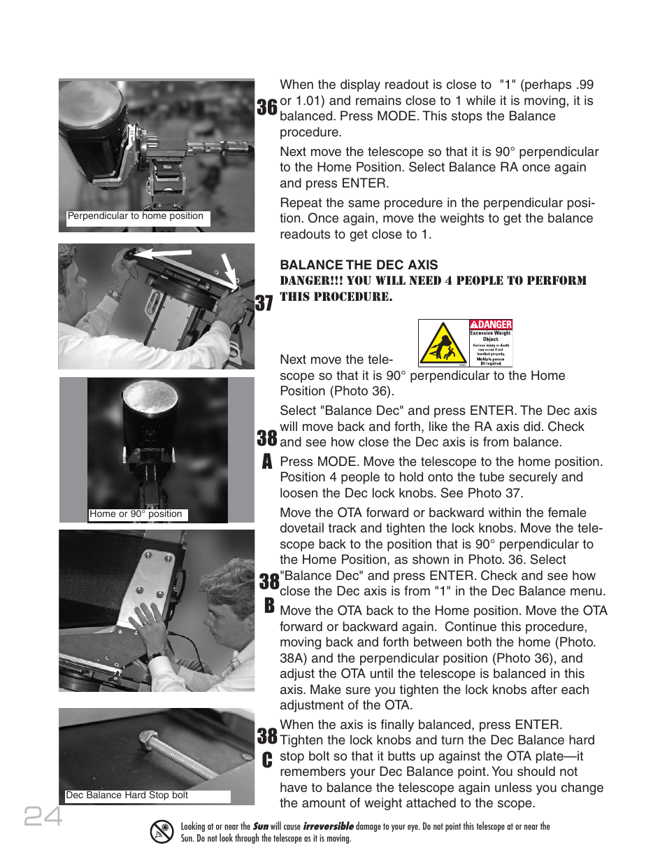 Meade Instruments 20 MAX-ACF User Manual | Page 24 / 60