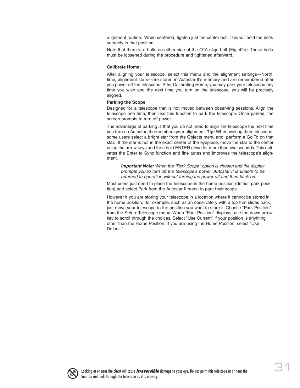 Meade Instruments 20 MAX-ACF User Manual | Page 31 / 60