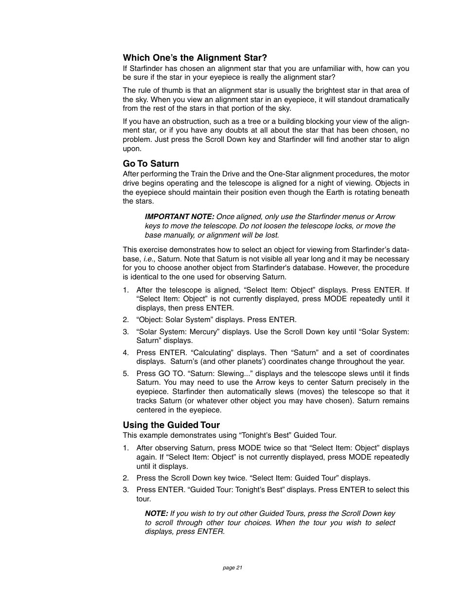 Meade Instruments 4504 User Manual | Page 21 / 48