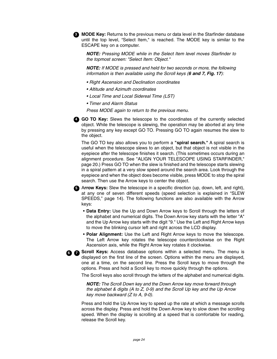 Meade Instruments 4504 User Manual | Page 24 / 48