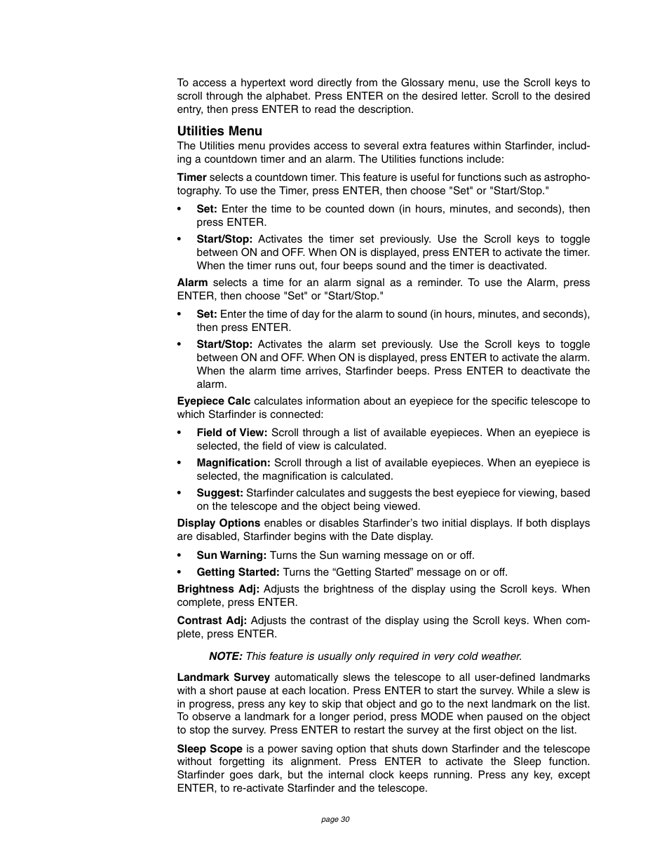 Meade Instruments 4504 User Manual | Page 30 / 48