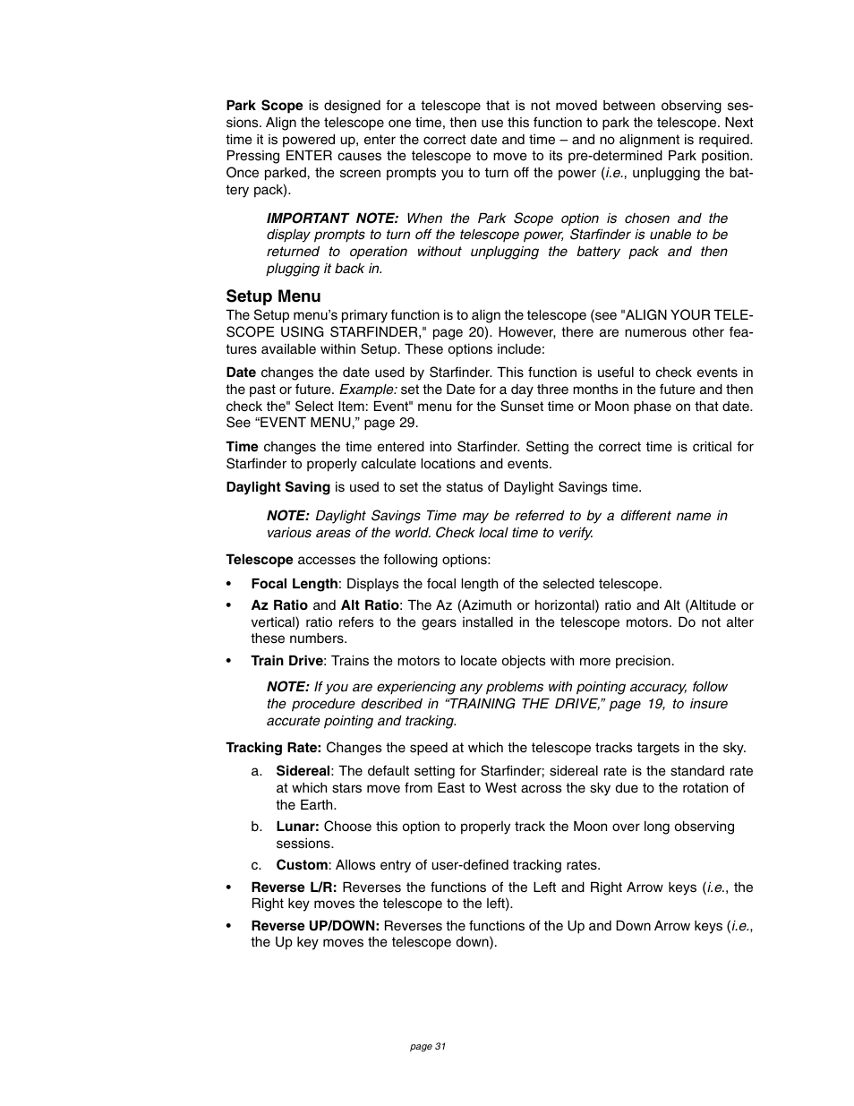 Meade Instruments 4504 User Manual | Page 31 / 48