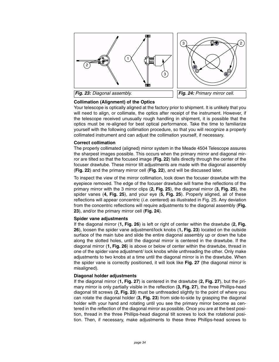 Meade Instruments 4504 User Manual | Page 34 / 48