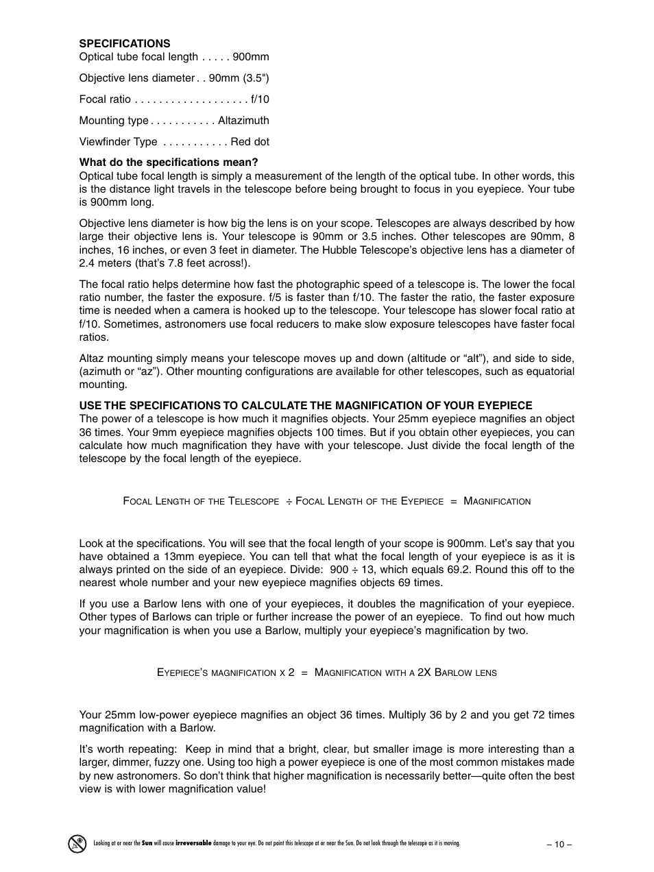 Meade Instruments 90AZ-ADRB User Manual | Page 10 / 12