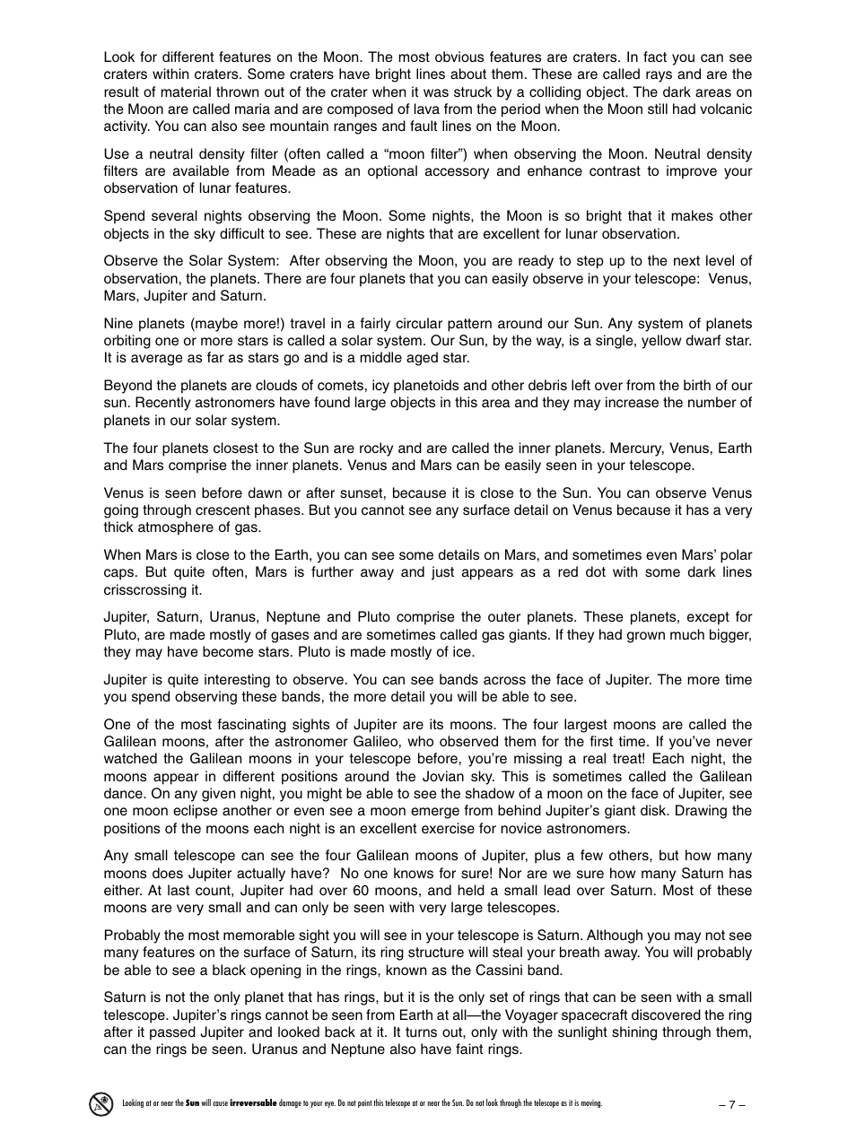 Meade Instruments 90AZ-ADRB User Manual | Page 7 / 12