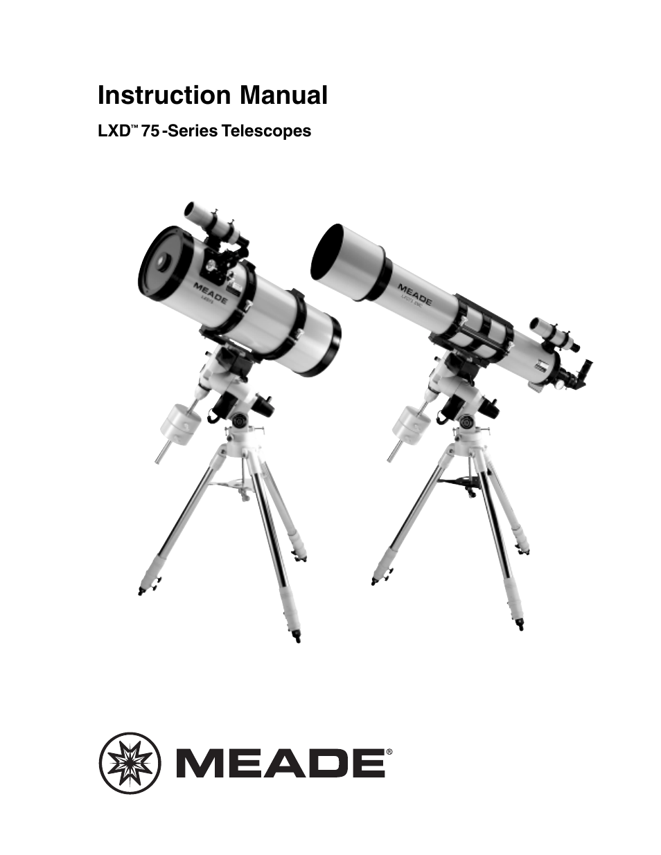 Meade Instruments LXD 75-Series User Manual | 67 pages