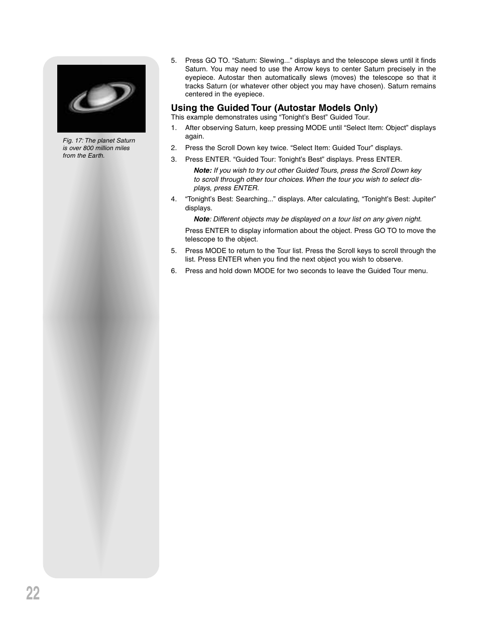 Meade Instruments LXD 75-Series User Manual | Page 22 / 67