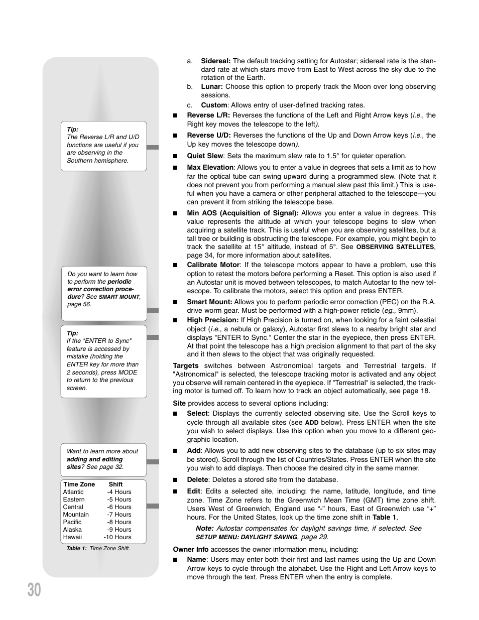 Meade Instruments LXD 75-Series User Manual | Page 30 / 67