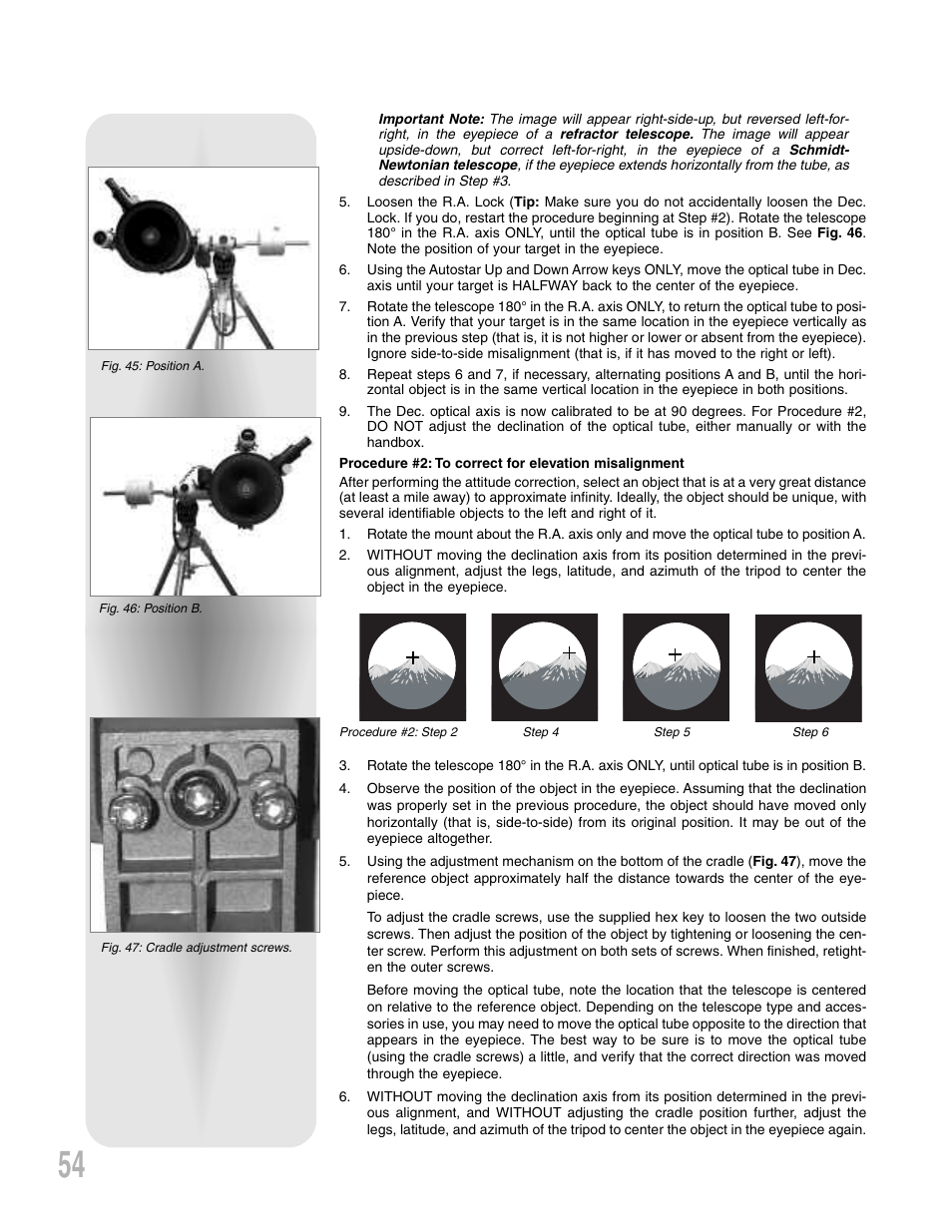 Meade Instruments LXD 75-Series User Manual | Page 54 / 67