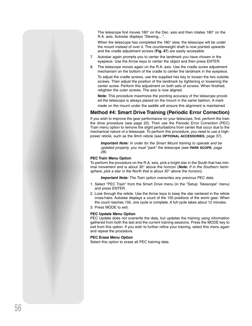 Meade Instruments LXD 75-Series User Manual | Page 56 / 67