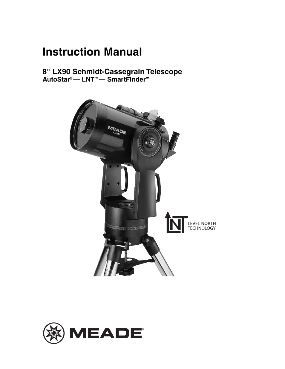 Meade Instruments LX90-LNT User Manual | 60 pages