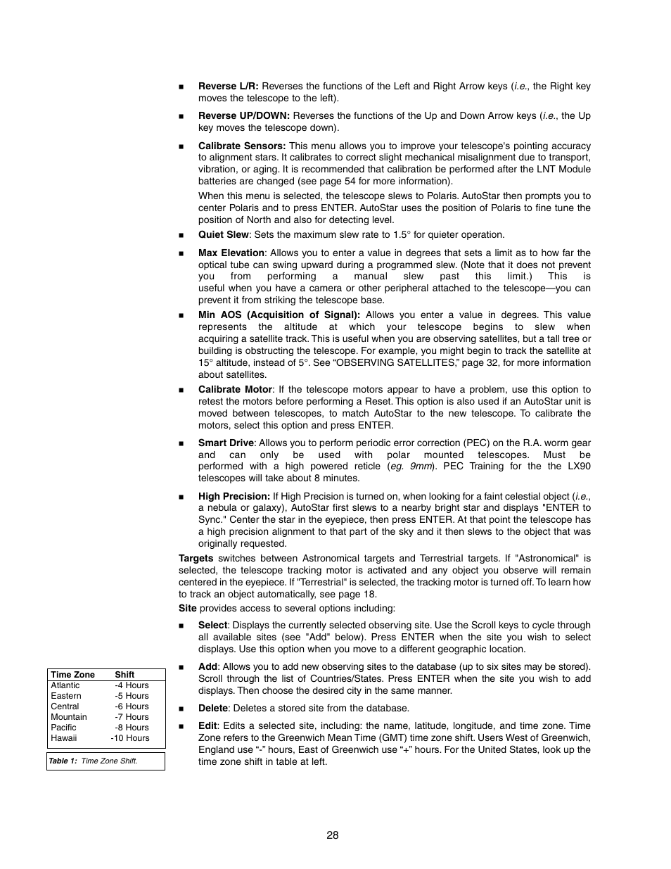 Meade Instruments LX90-LNT User Manual | Page 28 / 60