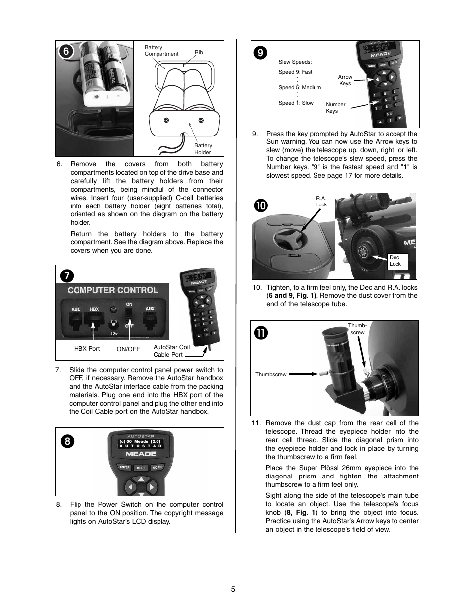 Meade Instruments LX90-LNT User Manual | Page 5 / 60