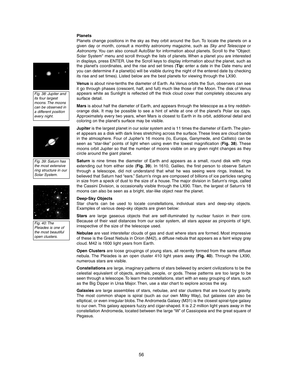 Meade Instruments LX90-LNT User Manual | Page 56 / 60