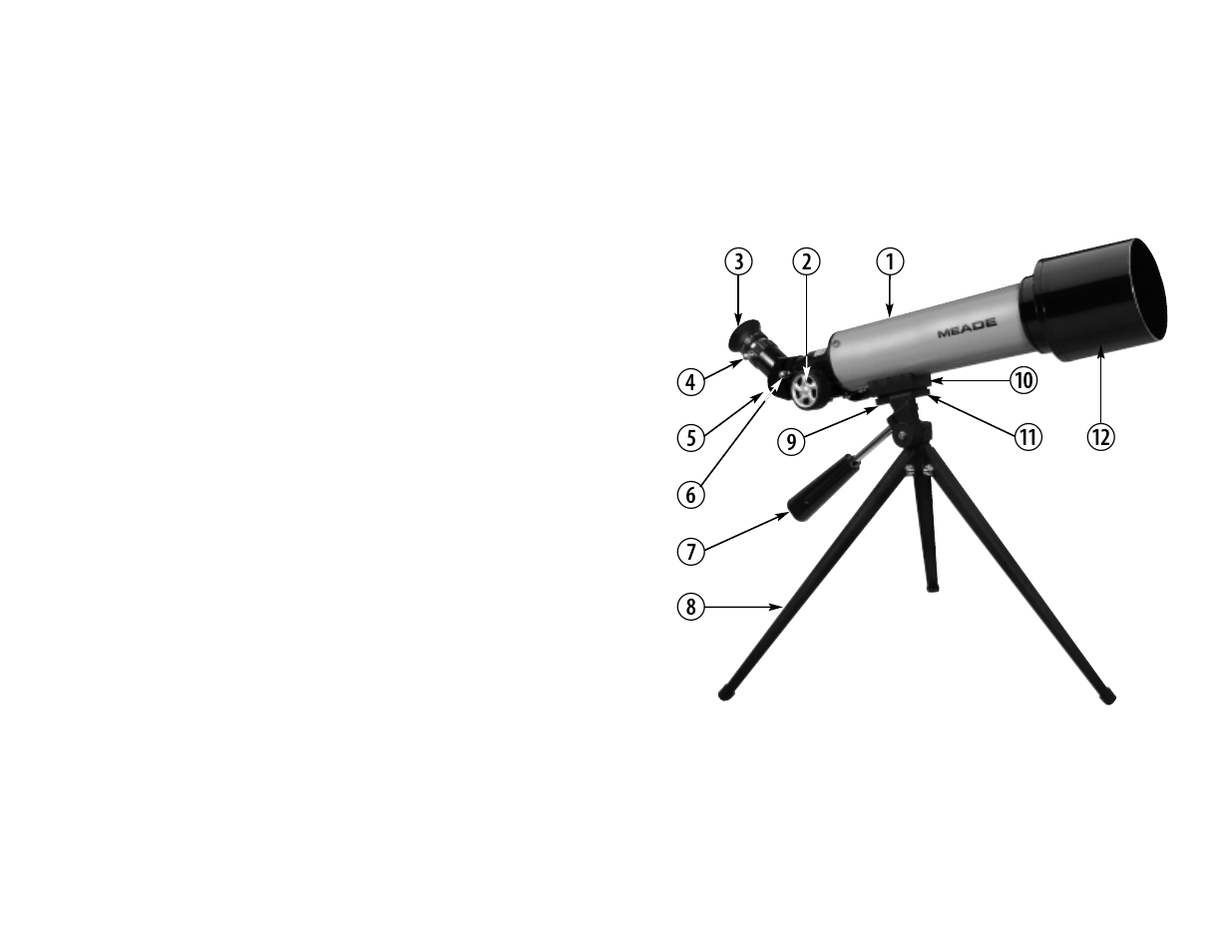 Meade Instruments 60AZ-T User Manual | Page 3 / 4