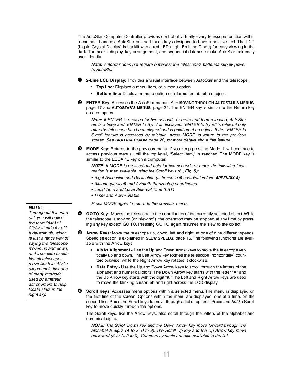 Meade Instruments ETX-80AT-BB User Manual | Page 11 / 44
