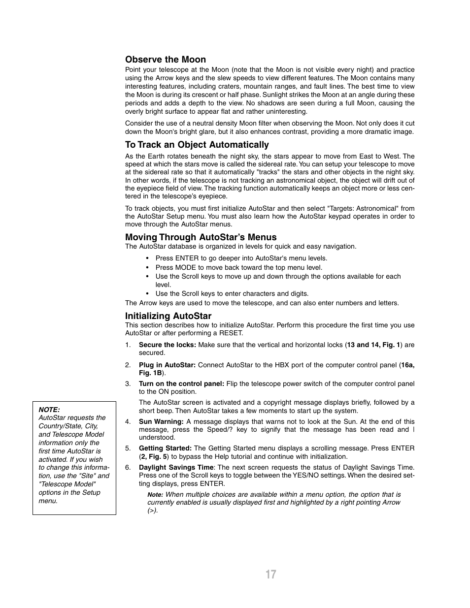 Meade Instruments ETX-80AT-BB User Manual | Page 17 / 44