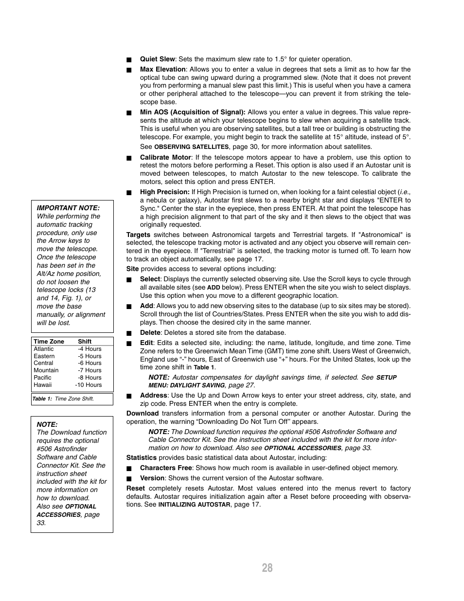 Meade Instruments ETX-80AT-BB User Manual | Page 28 / 44