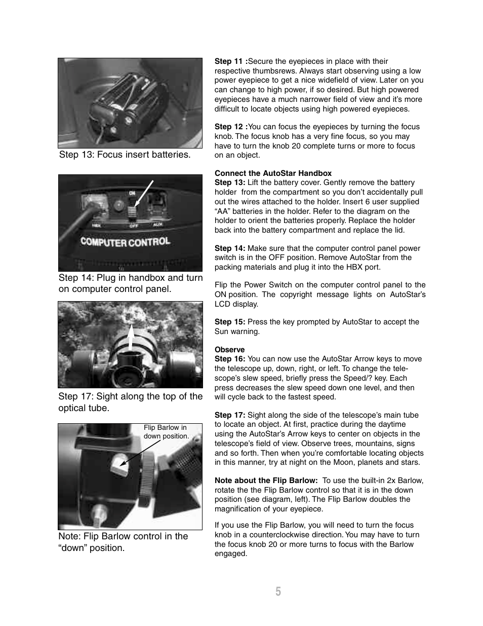 Meade Instruments ETX-80AT-BB User Manual | Page 5 / 44