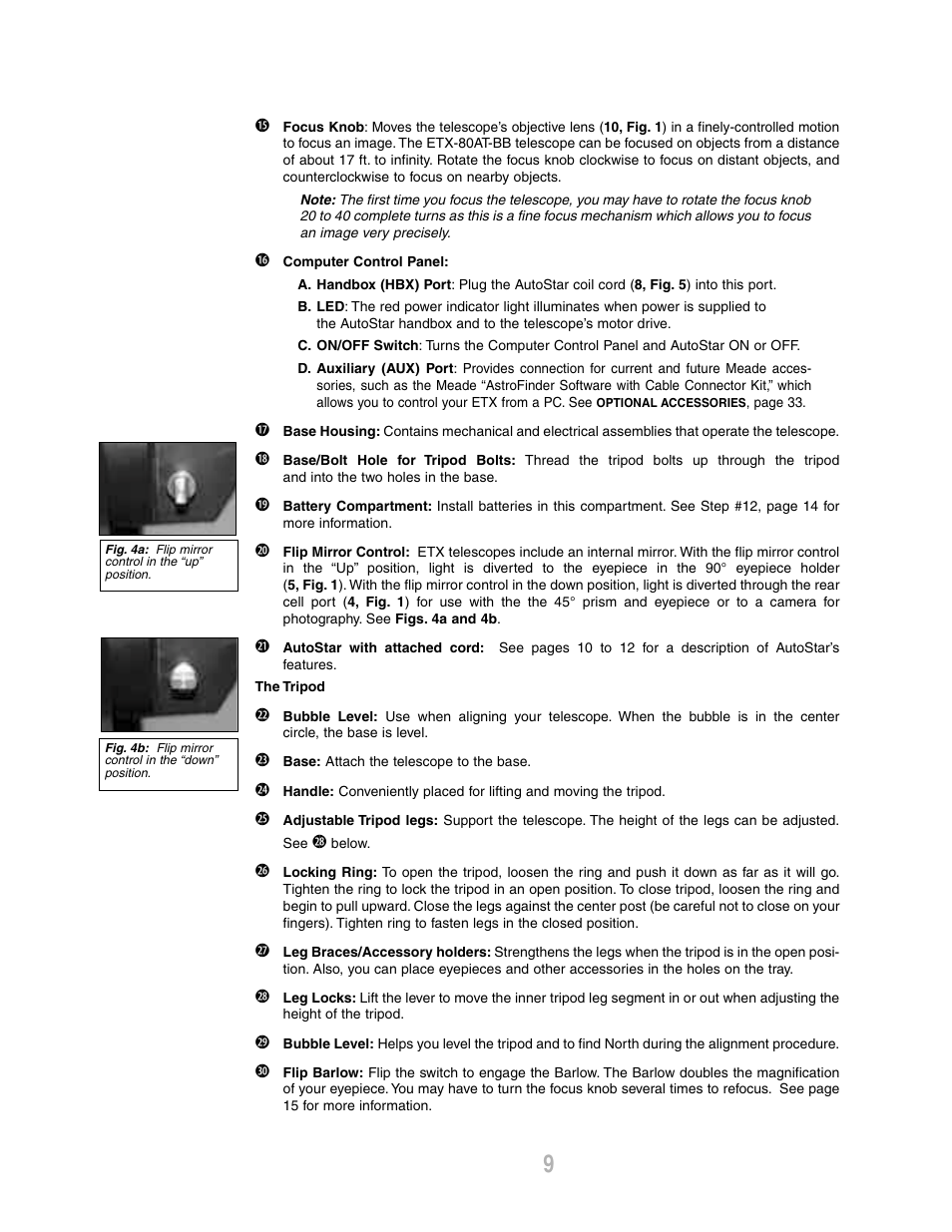 Meade Instruments ETX-80AT-BB User Manual | Page 9 / 44